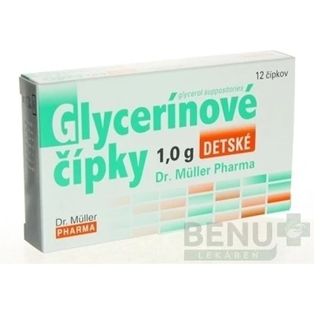 Dr. Müller Glycerin Zäpfchen 1,0 g 1x12 Stück sup Kinder