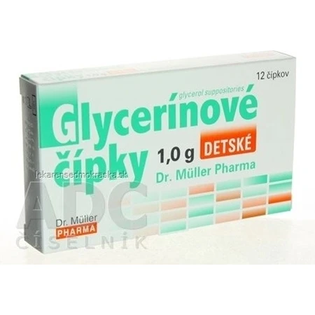 Dr. Müller Glycerin Zäpfchen 1,0 g 1x12 Stück sup Kinder