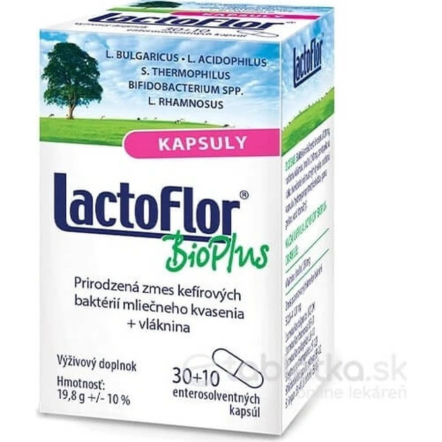 LactoFlor BioPlus 1×40 cps, complément alimentaire