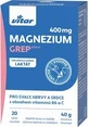 MAGNESIUM 400MG+B6+C 20 pcs GREP VITAR 1x20 pcs, sachets with grapefruit flavor