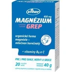 MAGNESIUM 400MG+B6+C 20 Stück GREP VITAR 1x20 Stück, Beutel mit Grapefruit-Geschmack