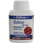 MedPharma IRON 20MG + Vit. C 1×107 tbl, IRON + Vitamina C MedPharma IRON 20MG + Vit. C 1×107 tbl, IRON + Vitamina C