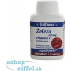 MedPharma IRON 20MG + Vit. C 1×107 tbl, IRON + Vitamina C MedPharma IRON 20MG + Vit. C 1×107 tbl, IRON + Vitamina C