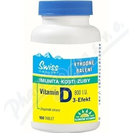 NATUREVIA VITAMIN D3 EFFECT 1000 I.E. 1×90 Stück, Nahrungsergänzungsmittel