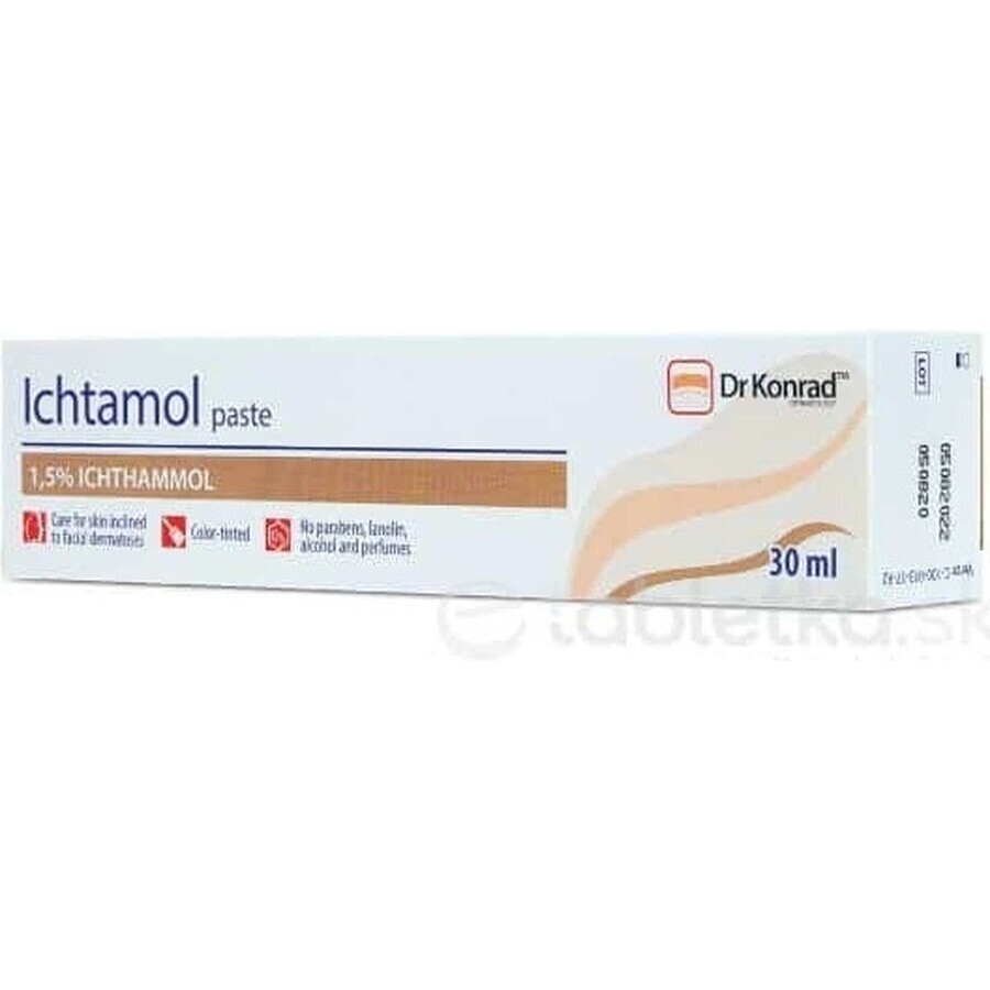 Dr. Konrad Ichtamol paste 1×30 ml, skin care