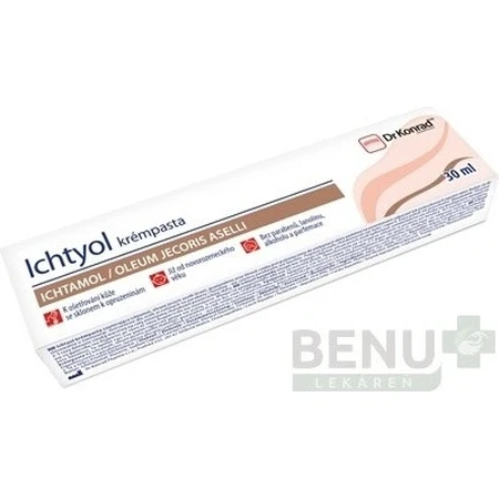Dr Konrad Ichtamol paste 1×30 ml, soins de la peau