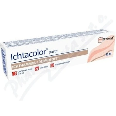 Dr Konrad Ichtamol paste 1×30 ml, soins de la peau