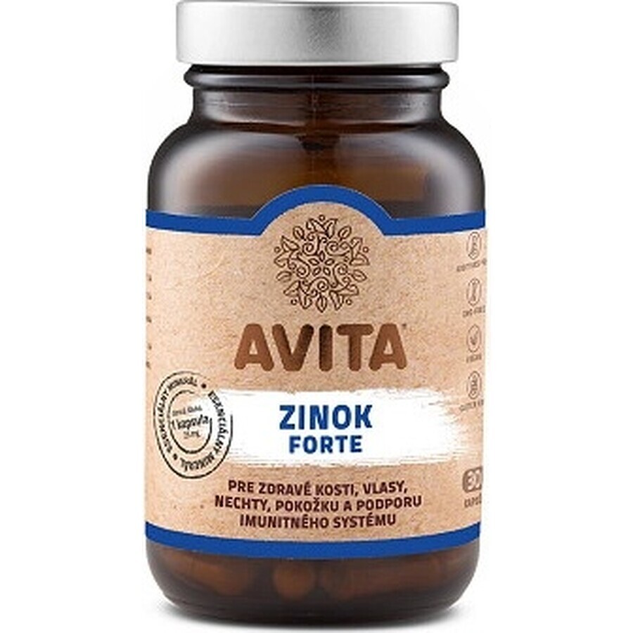 AVITA ZINOK FORTE 1×30 cps, supliment alimentar