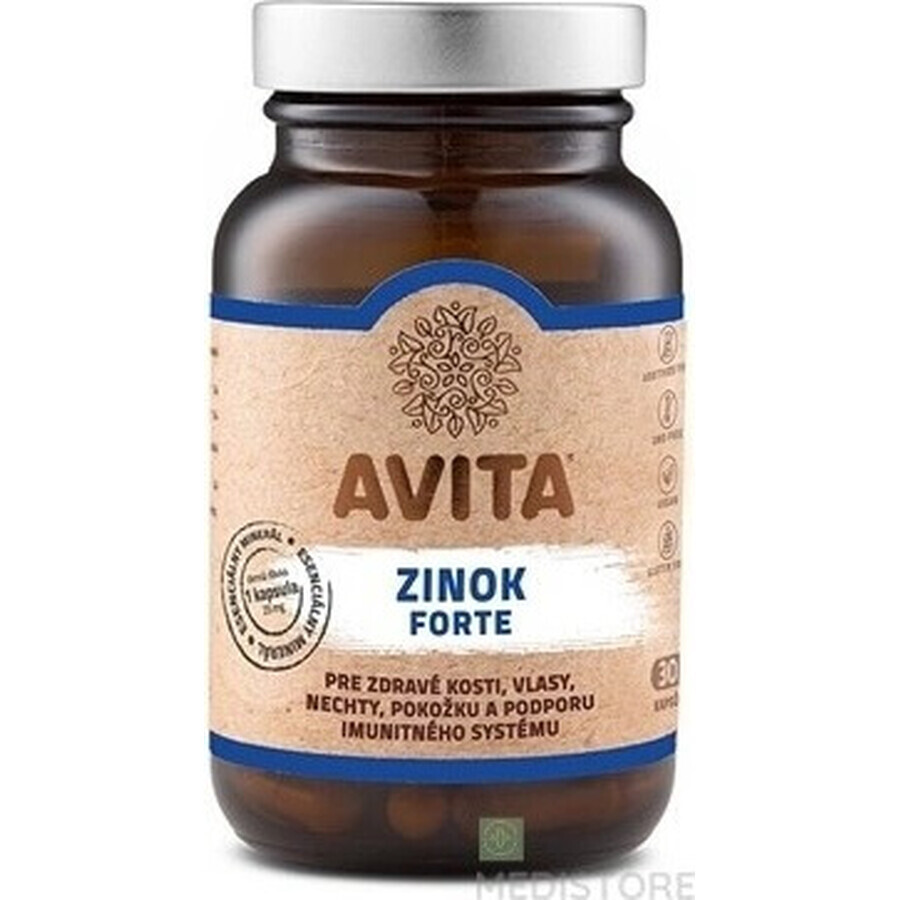 AVITA ZINOK FORTE 1×30 cps, supliment alimentar