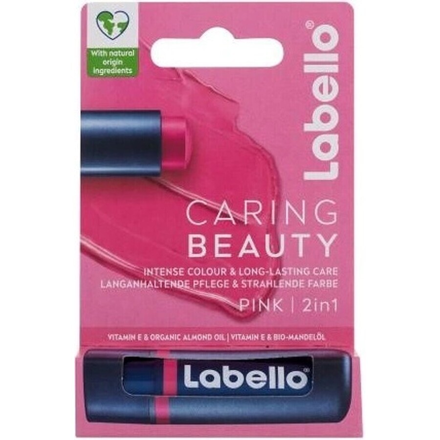 Labello Colour Lip Balm Pink 1×5,2 ml, baume à lèvres Labello Colour Lip Balm Pink 1×5,2 ml, baume à lèvres