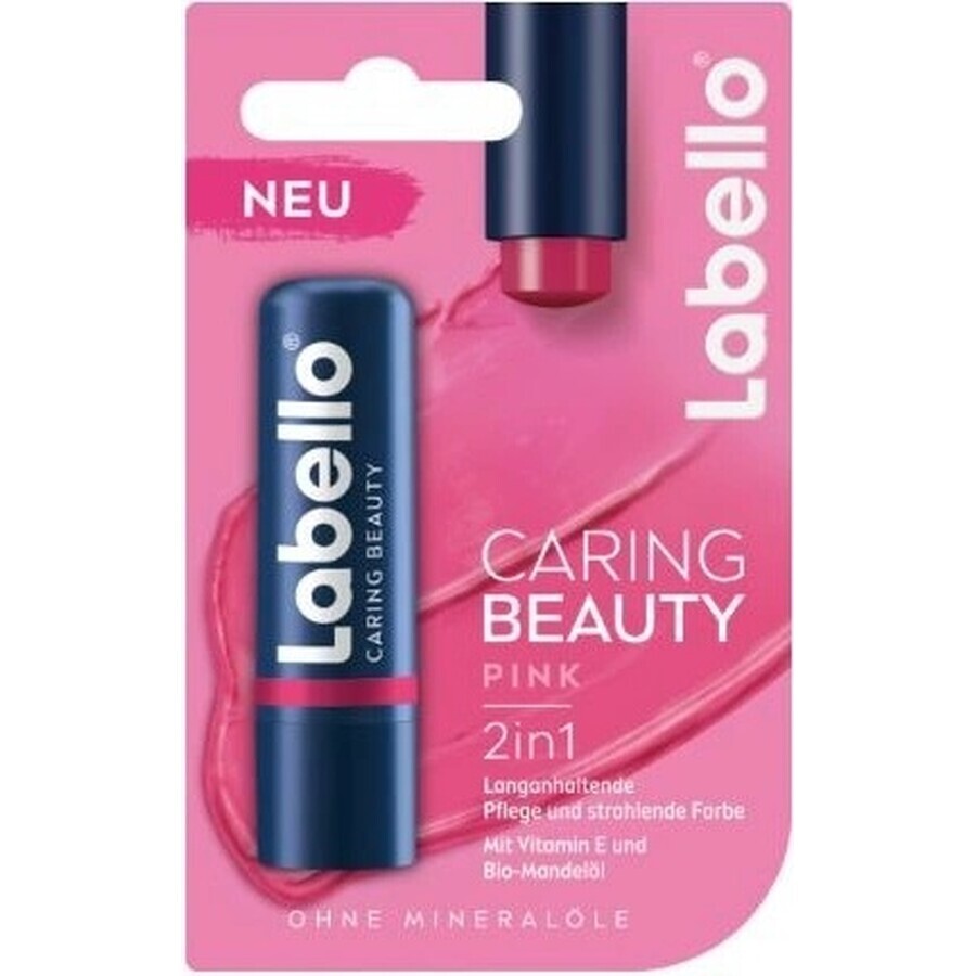 Labello Colour Lip Balm Pink 1×5,2 ml, baume à lèvres Labello Colour Lip Balm Pink 1×5,2 ml, baume à lèvres