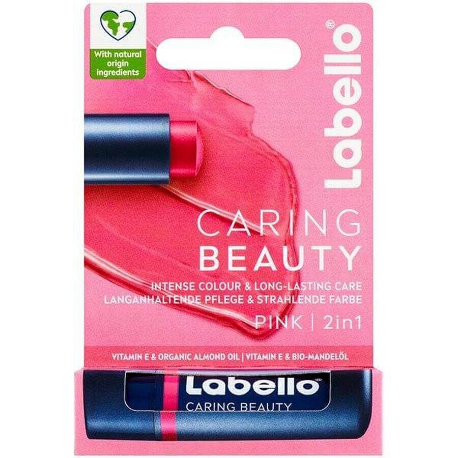 Labello Colour Lip Balm Pink 1×5,2 ml, baume à lèvres Labello Colour Lip Balm Pink 1×5,2 ml, baume à lèvres