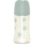 SUAVINEX | Sticlă BONHOMIA 270 ml fiziologică SX PRO +3 MF - verde 1×270 ml, biberon