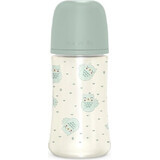 SUAVINEX | BONHOMIA Botella BONHOMIA 270 ml botella fisiológica SX PRO +3 MF - verde 1×270 ml, botella