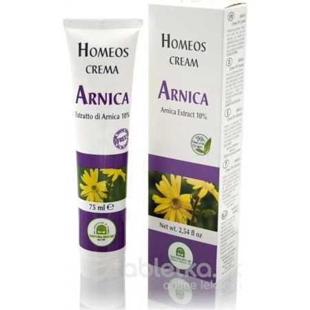 NH - Homeos crème ARNIKA CREAM 1×75 ml, 10% arnica-extract