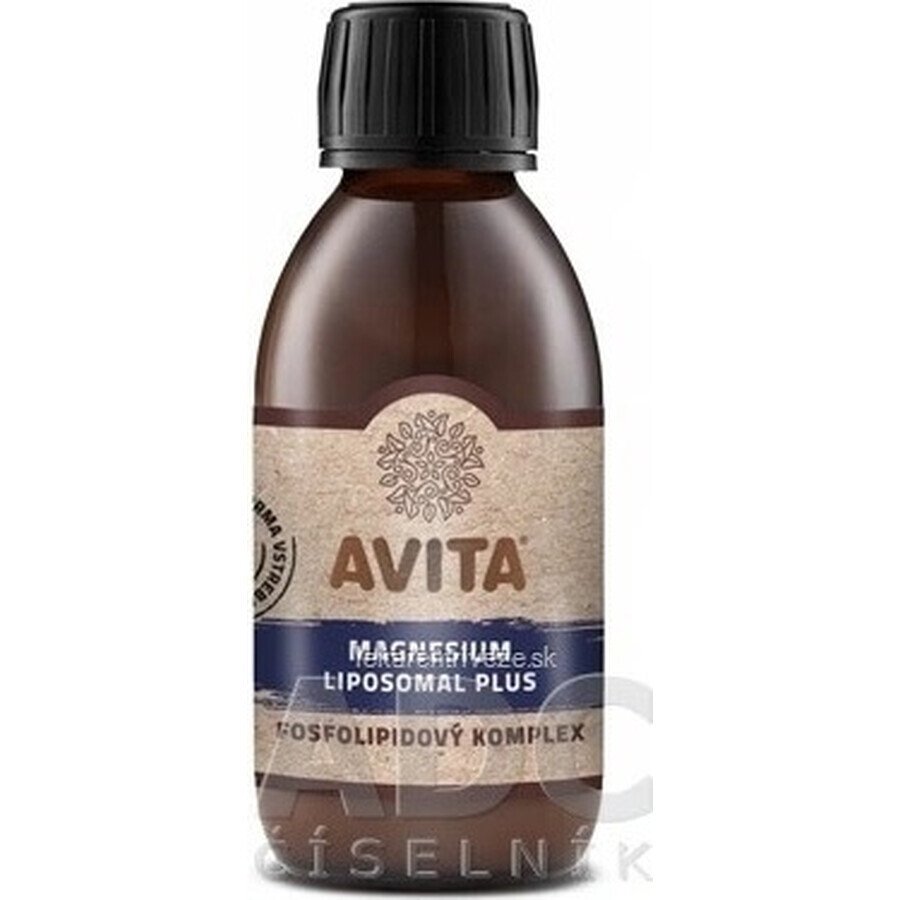 AVITA MAGNESIO LIPOSOMAL PLUS 1×200 ml, complemento alimenticio