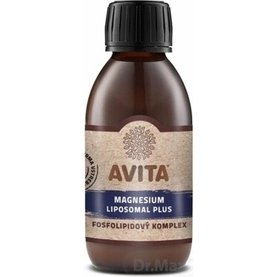 AVITA MAGNESIO LIPOSOMAL PLUS 1×200 ml, complemento alimenticio