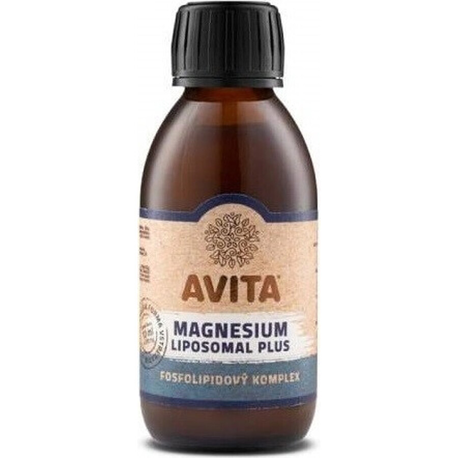 AVITA MAGNESIO LIPOSOMAL PLUS 1×200 ml, complemento alimenticio