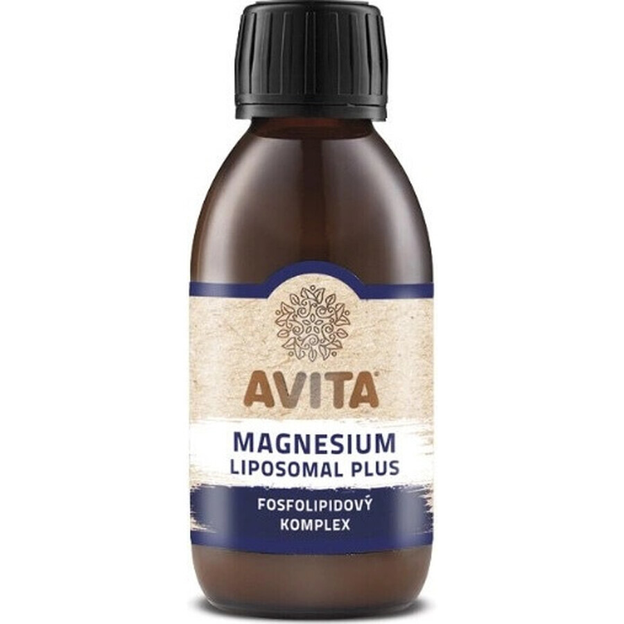 AVITA MAGNESIO LIPOSOMAL PLUS 1×200 ml, complemento alimenticio