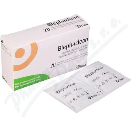 Blephaclean 1×20 Stück, sterile Tücher