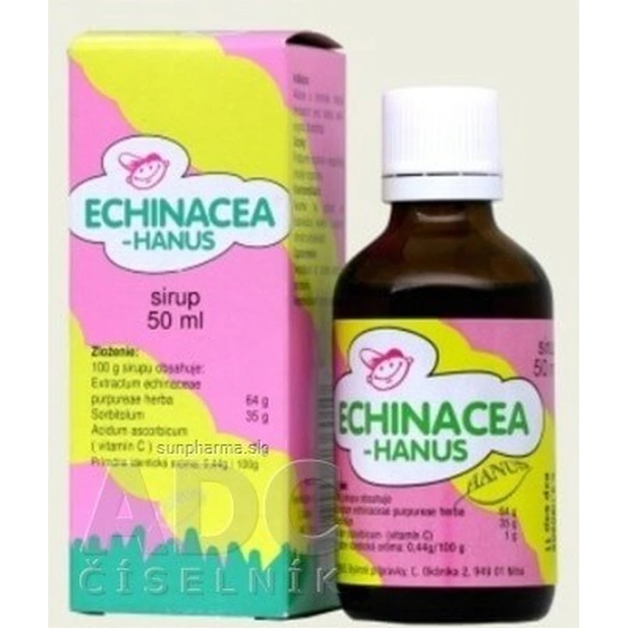 HANUS ECHINACEA SYRUP FOR CHILDREN 1×50 ml, syrup for children, 6m+
