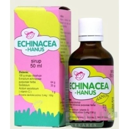 HANUS ECHINACEA SYRUP FOR CHILDREN 1×50 ml, syrup for children, 6m+