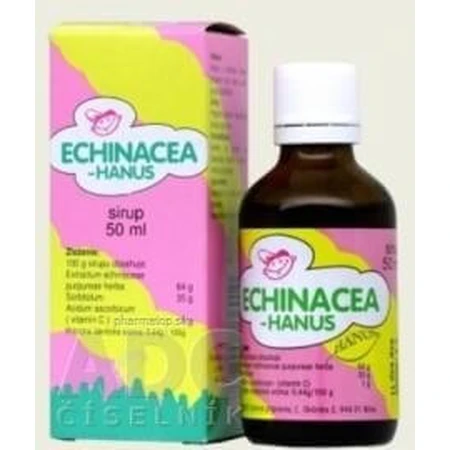 HANUS ECHINACEA SYRUP FOR CHILDREN 1×50 ml, syrup for children, 6m+
