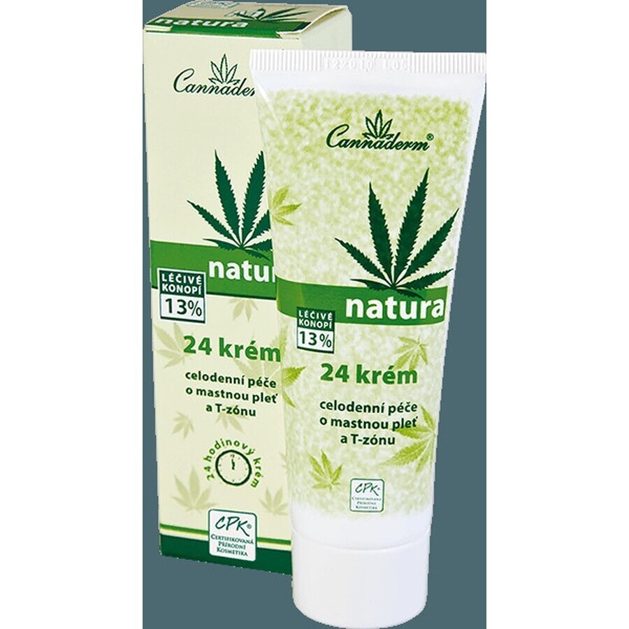 Cannaderm NATURA all day 24 cream 1×75 g for dry skin