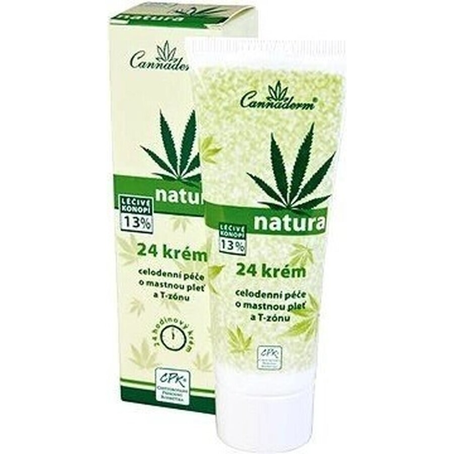 Cannaderm NATURA all day 24 cream 1×75 g for dry skin