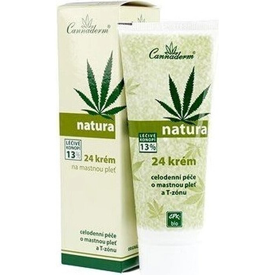 Cannaderm NATURA all day 24 cream 1×75 g for dry skin