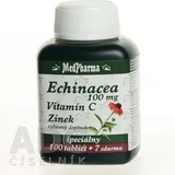 MedPharma ECHINACEA 100MG, VITAMIN C, ZINC 1×37 tbl, Nahrungsergänzungsmittel
