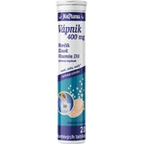 MedPharma CALCIUM 400 mg + Magnesium + Zink + Vit.D3 1×20 tbl, Nahrungsergänzungsmittel