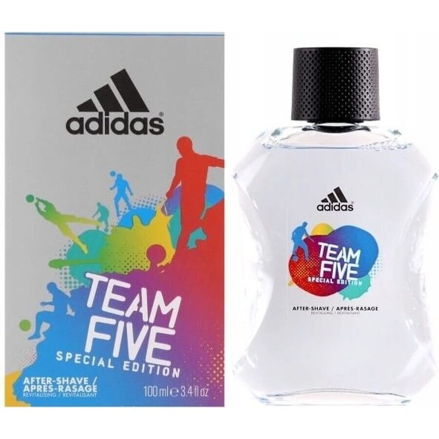 Adidas Team Five Aftershave 100ml 1×100ml, aftershave Adidas Team Five Aftershave 100ml 1×100ml, aftershave