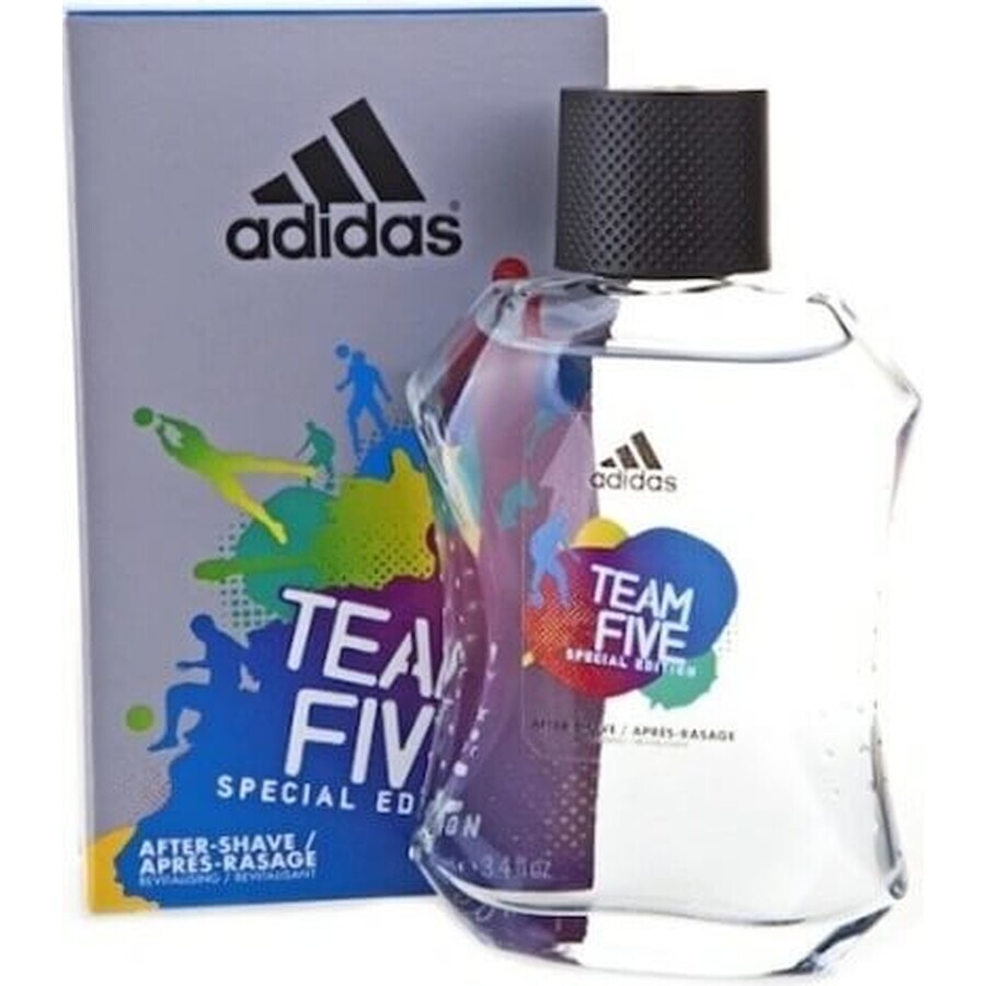 Adidas Team Five Aftershave 100ml 1×100ml, aftershave Adidas Team Five Aftershave 100ml 1×100ml, aftershave