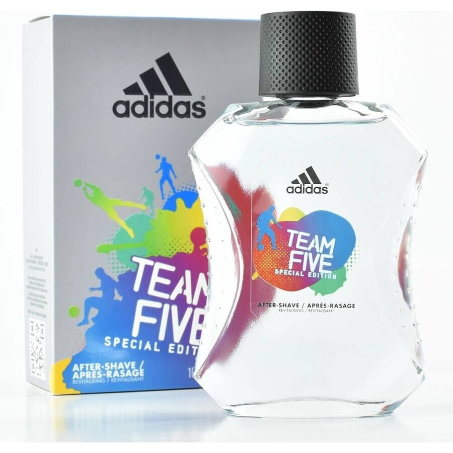 Adidas Team Five Aftershave 100ml 1×100ml, aftershave Adidas Team Five Aftershave 100ml 1×100ml, aftershave