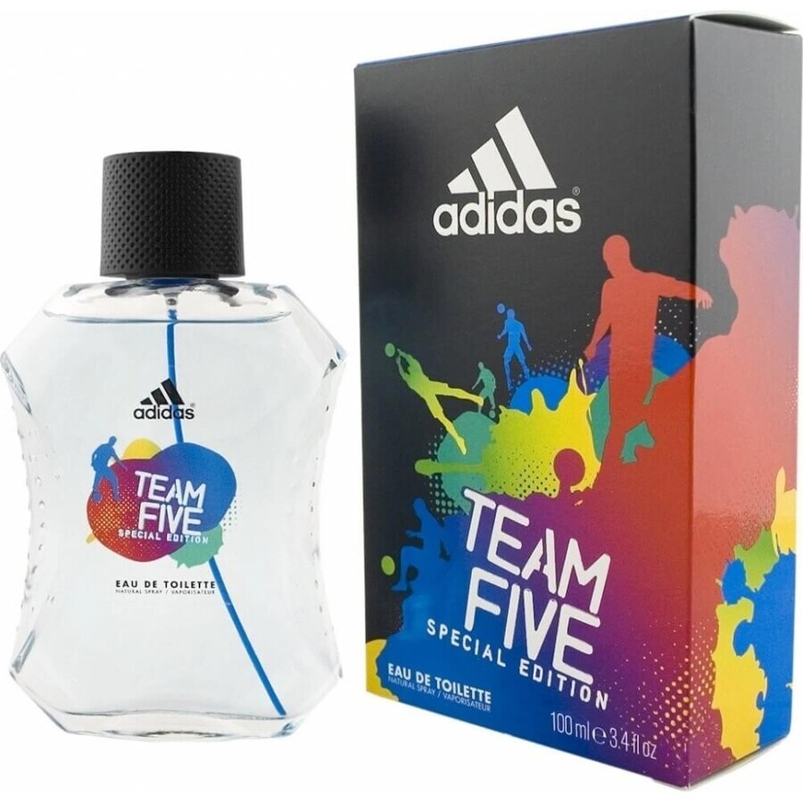 Adidas Team Five Aftershave 100ml 1×100ml, aftershave Adidas Team Five Aftershave 100ml 1×100ml, aftershave