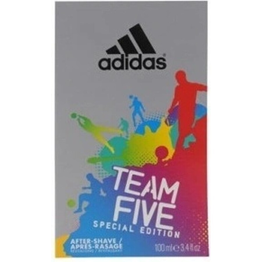 Adidas Team Five Aftershave 100ml 1×100ml, aftershave Adidas Team Five Aftershave 100ml 1×100ml, aftershave