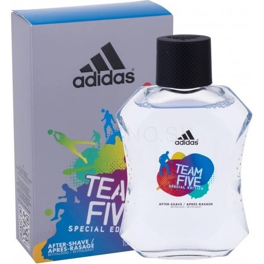 Adidas Team Five Aftershave 100ml 1×100ml, aftershave Adidas Team Five Aftershave 100ml 1×100ml, aftershave