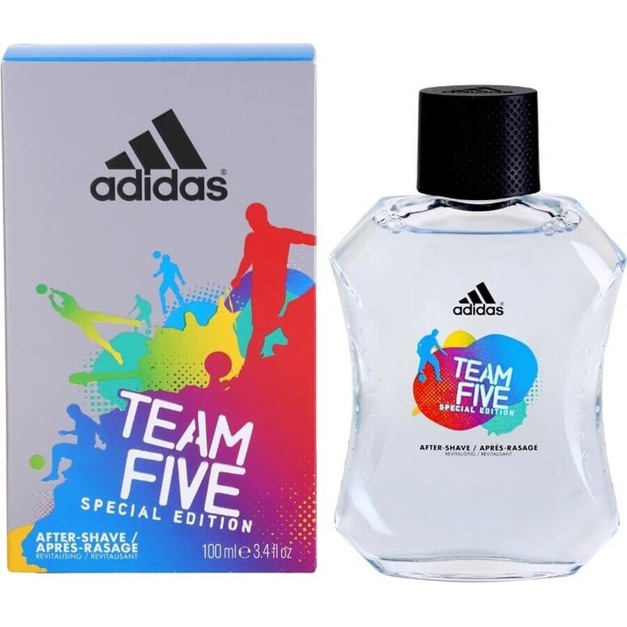 Adidas Team Five Aftershave 100ml 1×100ml, aftershave Adidas Team Five Aftershave 100ml 1×100ml, aftershave