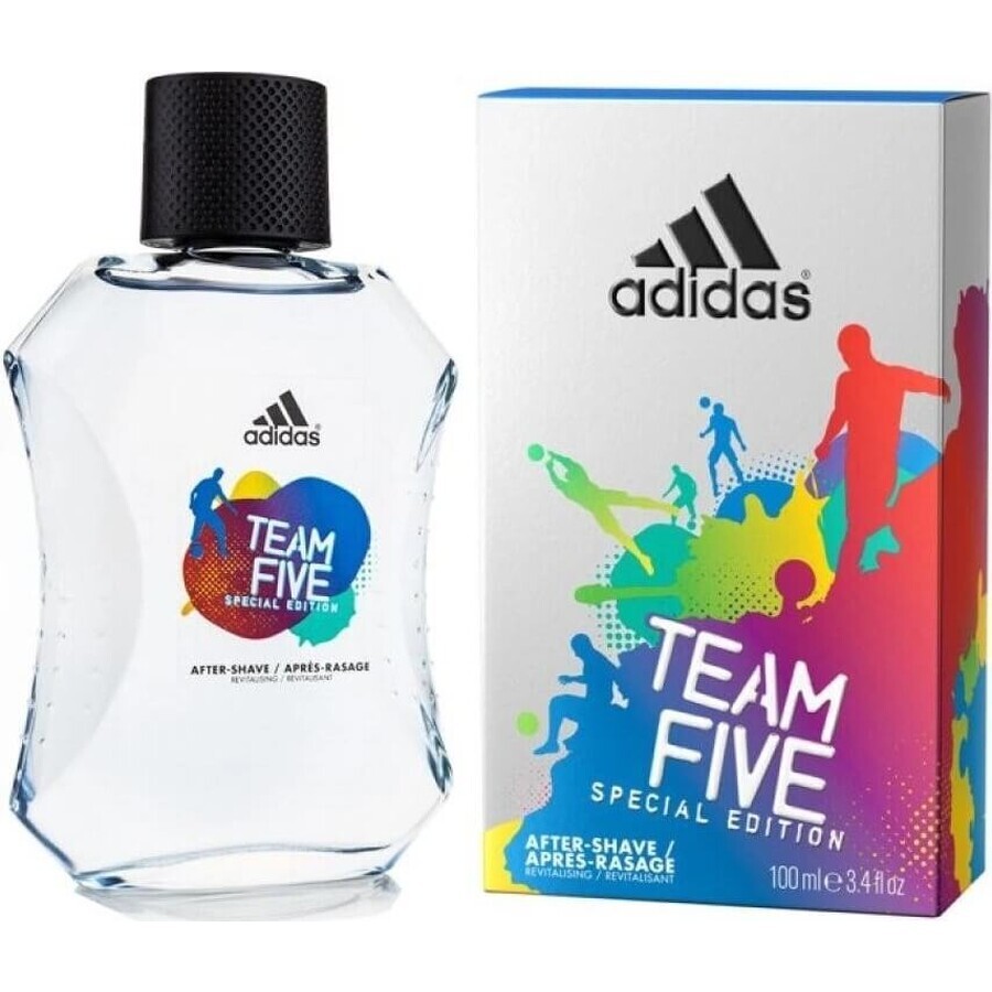 Adidas Team Five Aftershave 100ml 1×100ml, aftershave Adidas Team Five Aftershave 100ml 1×100ml, aftershave
