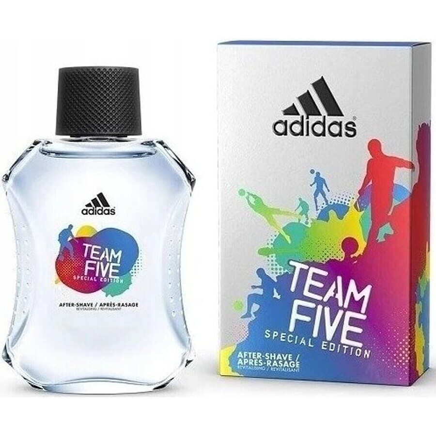 Adidas Team Five Aftershave 100ml 1×100ml, aftershave Adidas Team Five Aftershave 100ml 1×100ml, aftershave