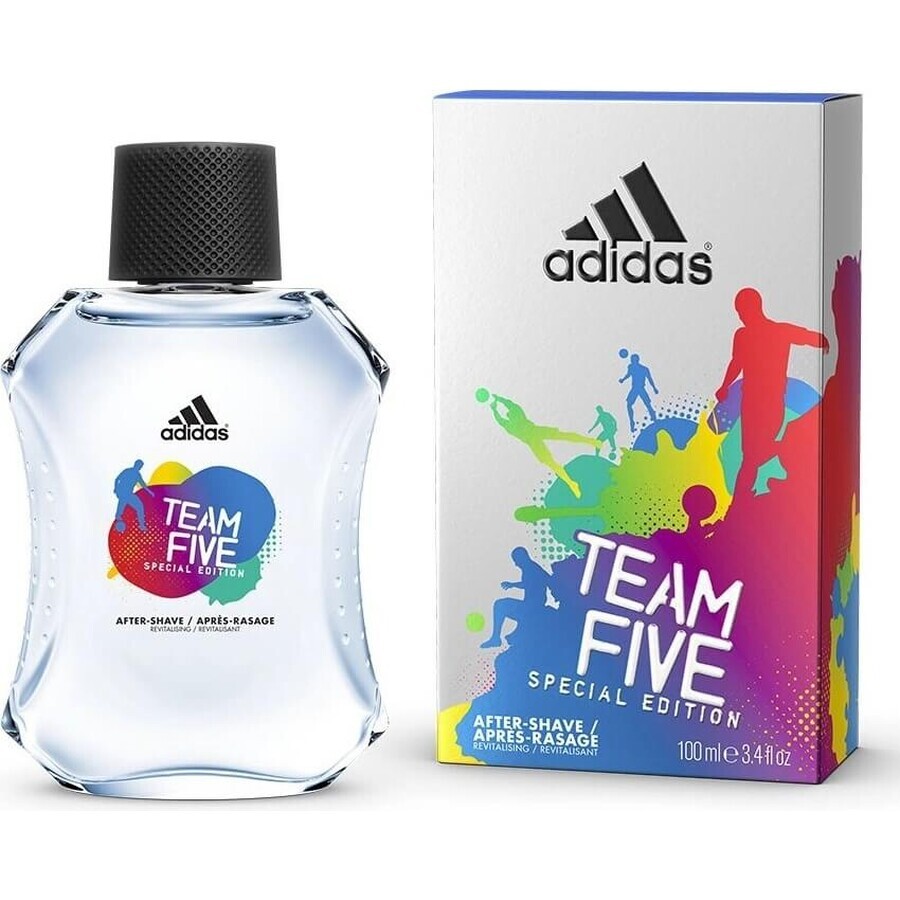 Adidas Team Five Aftershave 100ml 1×100ml, aftershave Adidas Team Five Aftershave 100ml 1×100ml, aftershave