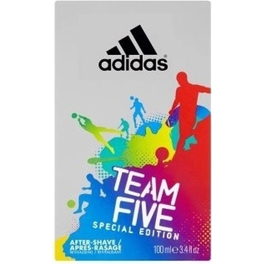 Adidas Team Five Aftershave 100ml 1×100ml, aftershave Adidas Team Five Aftershave 100ml 1×100ml, aftershave