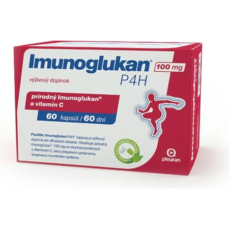 Immunoglucan P4H 100 mg 1×60 cps, complemento alimenticio