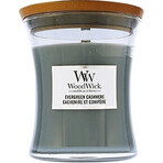 WoodWick Evergreen Evergreen Cashmere mittelgroße Kerze 1×275 g, Duftkerze WoodWick Evergreen Evergreen Cashmere mittelgroße Kerze 1×275 g, Duftkerze