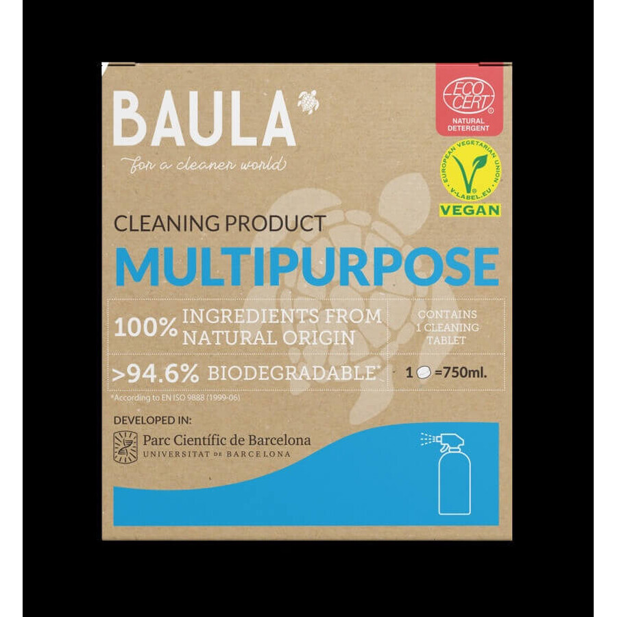 Baula ecologisch desinfecterend wasmiddel in tabletten 1×1 tablet / 5 g, wasmiddel