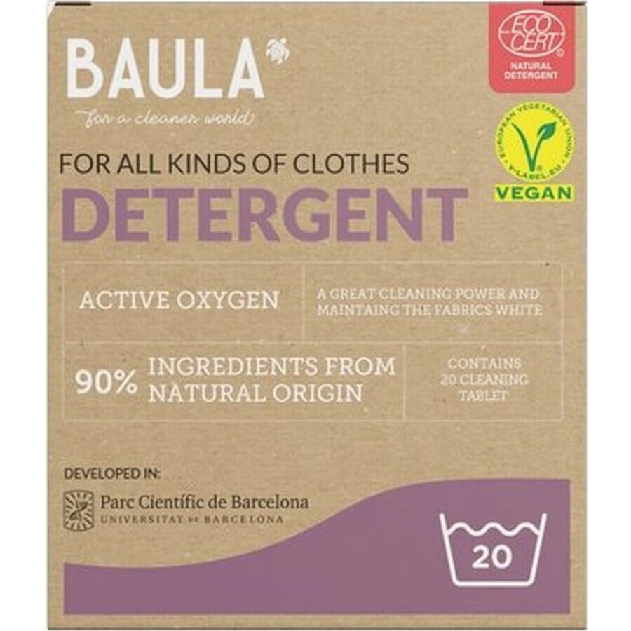 Baula ecologisch desinfecterend wasmiddel in tabletten 1×1 tablet / 5 g, wasmiddel
