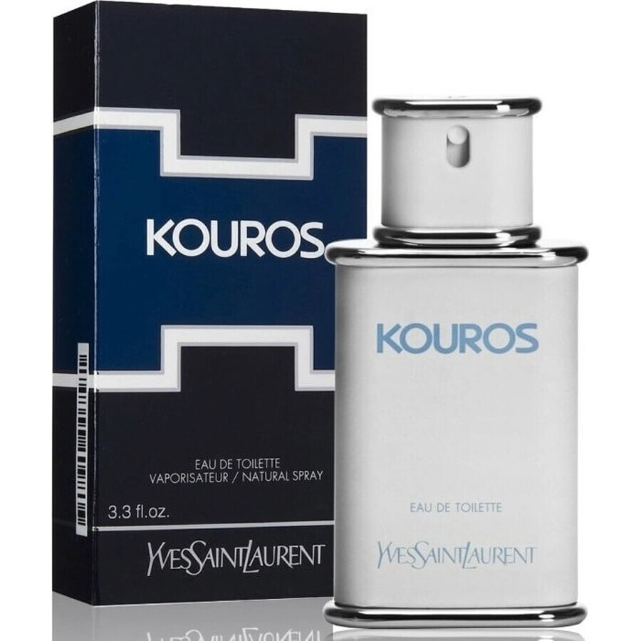 Yves Saint Laurent Kouros Kouros Edt 100ml 1×100 ml, eau de toilette Yves Saint Laurent Kouros Kouros Edt 100ml 1×100 ml, eau de toilette