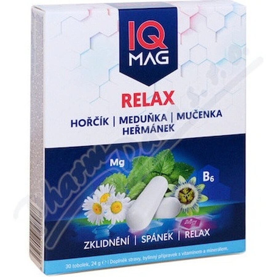 IQ MAG Relax Magnesium 1×30 cps, Nahrungsergänzungsmittel