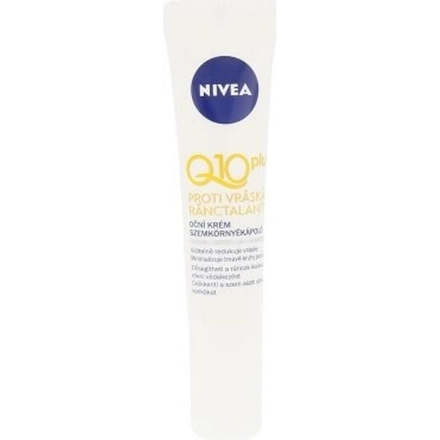 NIVEA Firming Eye Cream Q10 POWER 1×15 ml, crème anti-rides pour les yeux